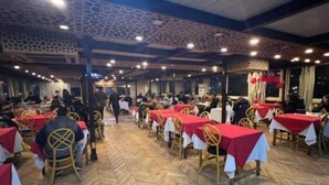 Banquet hall - Timo Pyramids View : Deluxe Queen Room (Giza Governorate)