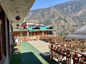 Premium Room, Mountain View | Terrace/patio - Basera by Mountain Story (Manali)