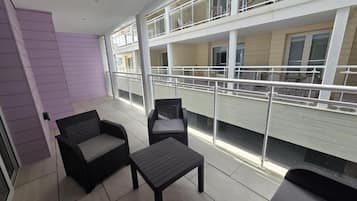 Luxury Apartment, Private Pool, Ocean View | Terrace/patio