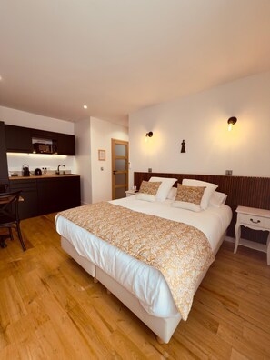 1 slaapkamer, beddengoed