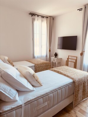 1 slaapkamer, beddengoed