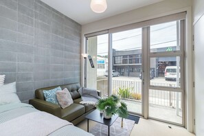 Living area - Petone Two Bedroom Apartment with Private Balcony (Lower Hutt)