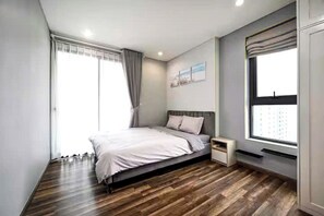 패밀리 스위트, 침실 3개, 클럽 라운지 이용, 시내 전망 | 객실에서 보이는 전망