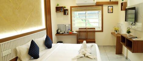 Desk, laptop workspace, soundproofing, iron/ironing board