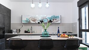 Private kitchen - Michelangelo Kinneret Family Apartment (Ramat Negev)