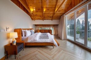 Deluxe Double Room, Mountain View | Soundproofing, iron/ironing board, free WiFi - Eafr Hotel (Nathia Gali)