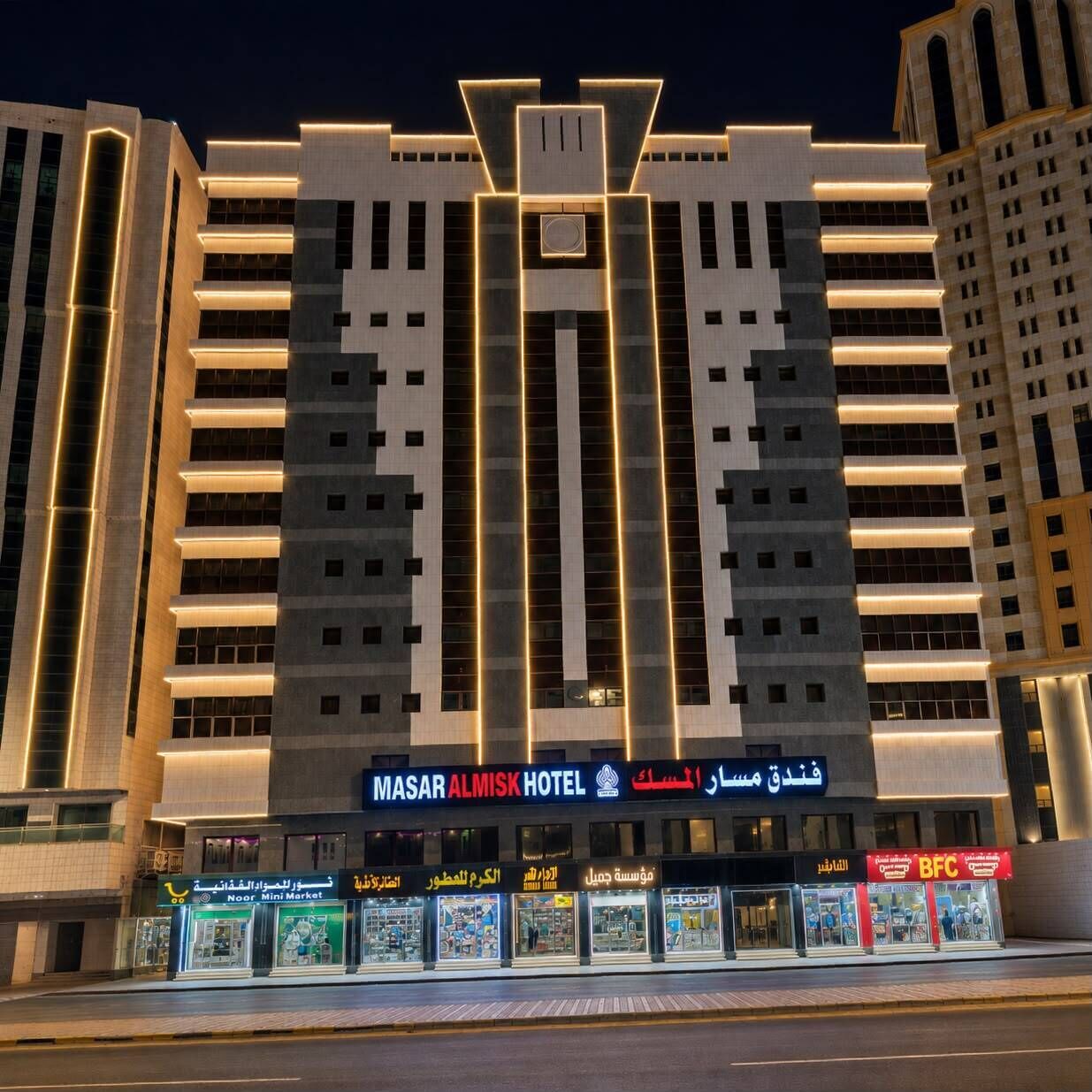 واجهة المنشأة