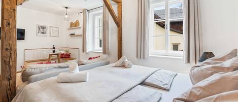 1 chambre, bureau, Wi-Fi, draps fournis