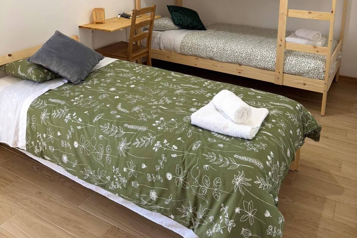 Blackout curtains, iron/ironing board, free WiFi