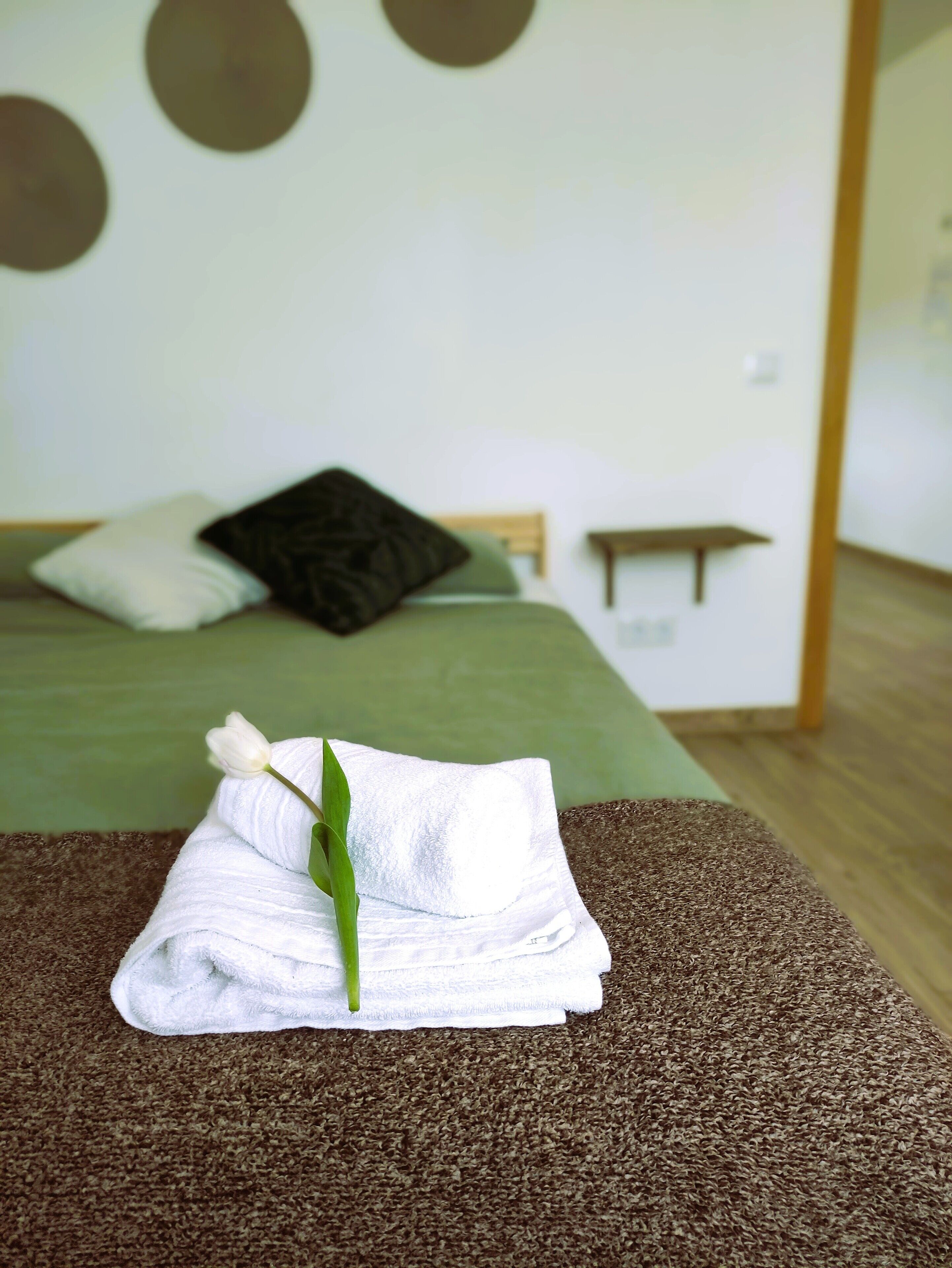 Deluxe-Apartment, Balkon, Gartenblick | Verdunkelungsvorhänge, Bügeleisen/Bügelbrett, kostenloses WLAN