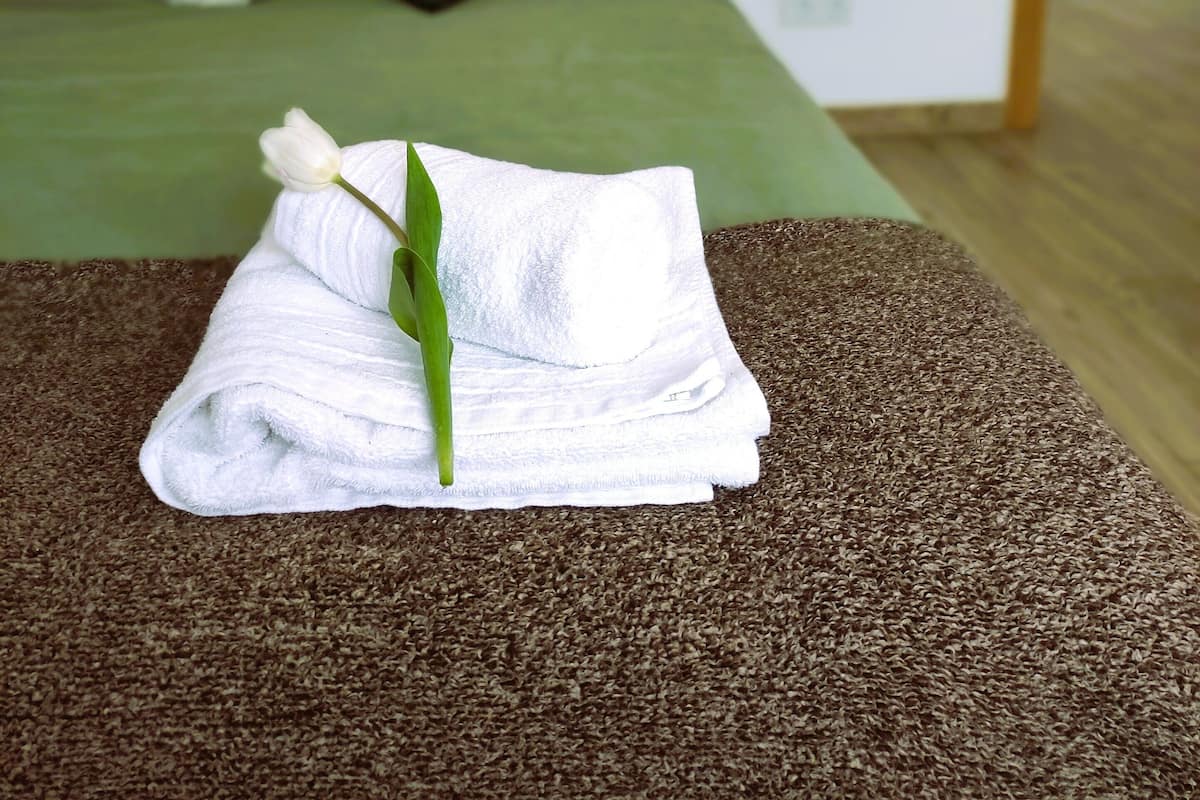 Deluxe-Apartment, Balkon, Gartenblick | Verdunkelungsvorhänge, Bügeleisen/Bügelbrett, kostenloses WLAN