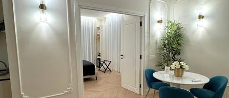 Luxury Quadruple Room, Balcony, City View | In-room safe, laptop workspace, iron/ironing board, free WiFi