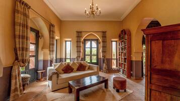 Sala de estar en el lobby