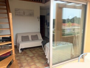 Terrace/patio - Mezzanine apartment for 4 near beach (Argelès-sur-Mer)