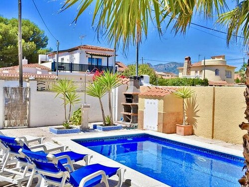 Miami Platja House with Private Pool and Air Conditioning