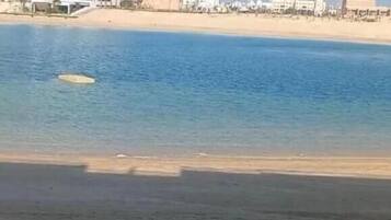 Vue sur la plage/lâocĂ©an