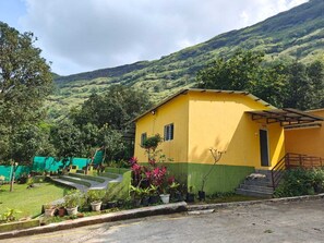 Fachada de la propiedad