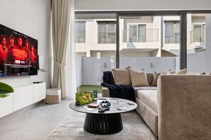 TV, video games, books - Family 4BR Villa | PS5 & Garden | New Community (Dubai)