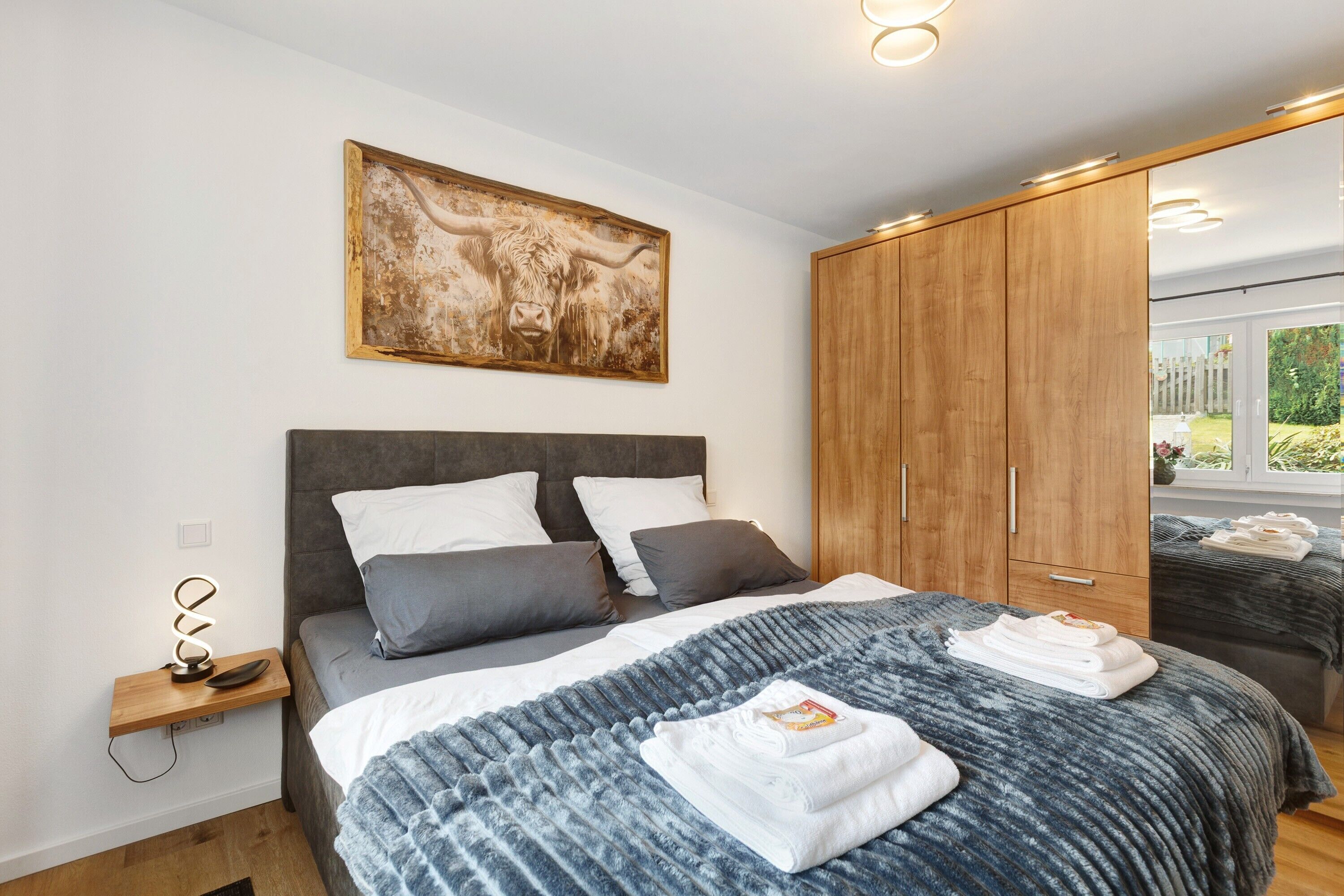 2 chambres, fer et planche à repasser, Wi-Fi, literie fournie