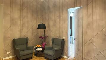 Sala de estar en el lobby