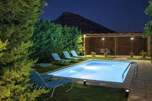 Pool - Sklavaki Traditional Villa - Private Pool & Views (Melidoni)