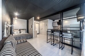 Comfort appartement, uitzicht op stad | Woonruimte