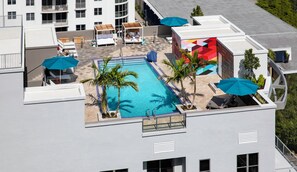 Rooftop terrace - 2BR Condos at The Circ by Hosteeva (Hollywood)