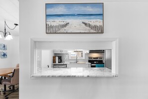 Fridge, microwave, oven, stovetop - Waterfront 2BR/2BA Retreat with Pool, Outdoor Bar & Boat Lift – St. James City, FL (Saint James City)