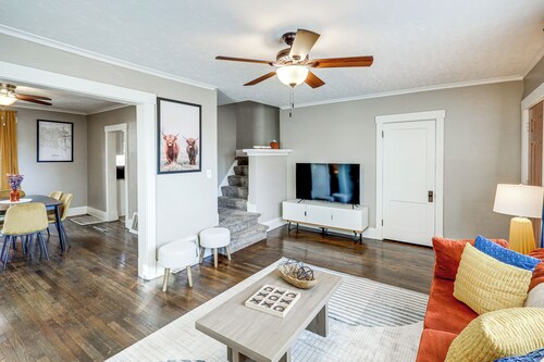 3 Mi to Dtwn: Omaha Escape w/ Game Room & Patio!