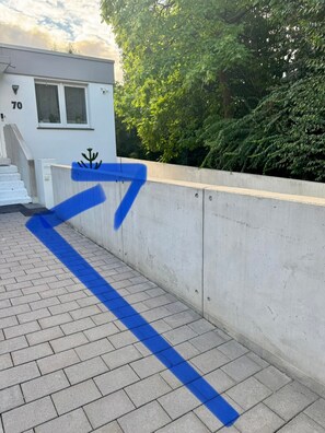 Property grounds - Design Apartment with Whirlpool | Large Terrace by the Park | Near University (Paderborn)