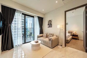 Grand Suite, 1 Bedroom, Club Lounge Access, River View | View from room - Vivian Boutique Opera Luxury Residence (An Khanh)