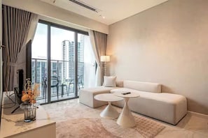 Suite Presidenziale, 2 camere da letto, accesso al Club Lounge, vista fiume | Biancheria da letto di alta qualità, copriletto in piuma
