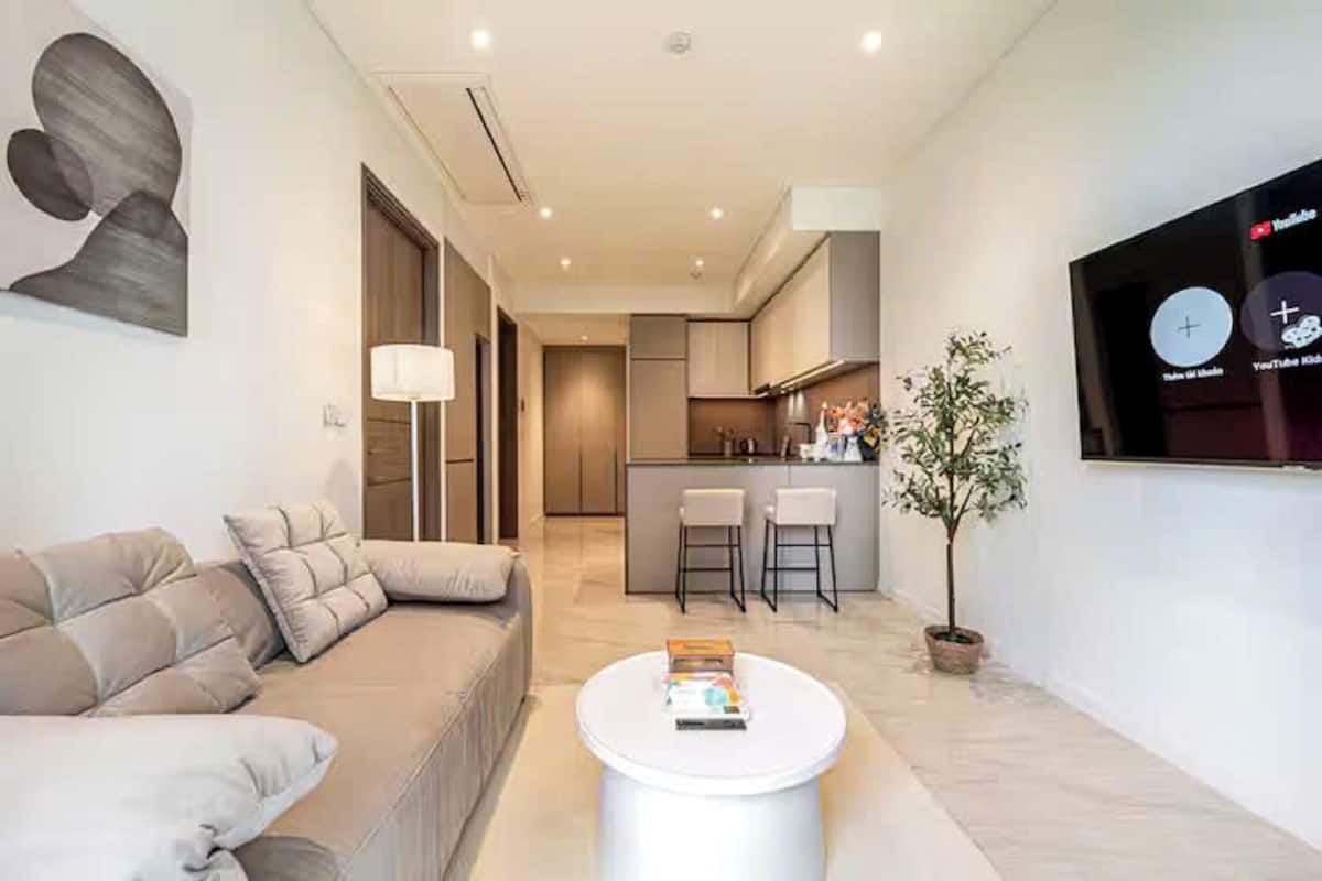 Grand Suite, 1 Bedroom, Club lounge access, River View | Premium bedding, down duvets, Select Comfort beds, free minibar