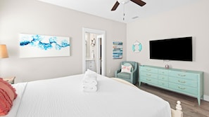 3 bedrooms, iron/ironing board, WiFi, bed sheets - 3BR home in Shorewalk: Pool, Grill, Arcade + Free Tix: Dolphin Cruise & More! (Panama City Beach)