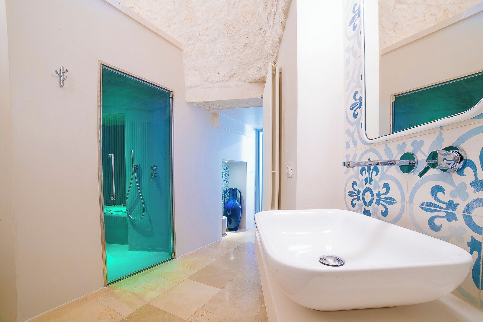 Luxury-Doppelzimmer, Terrasse, Gartenblick