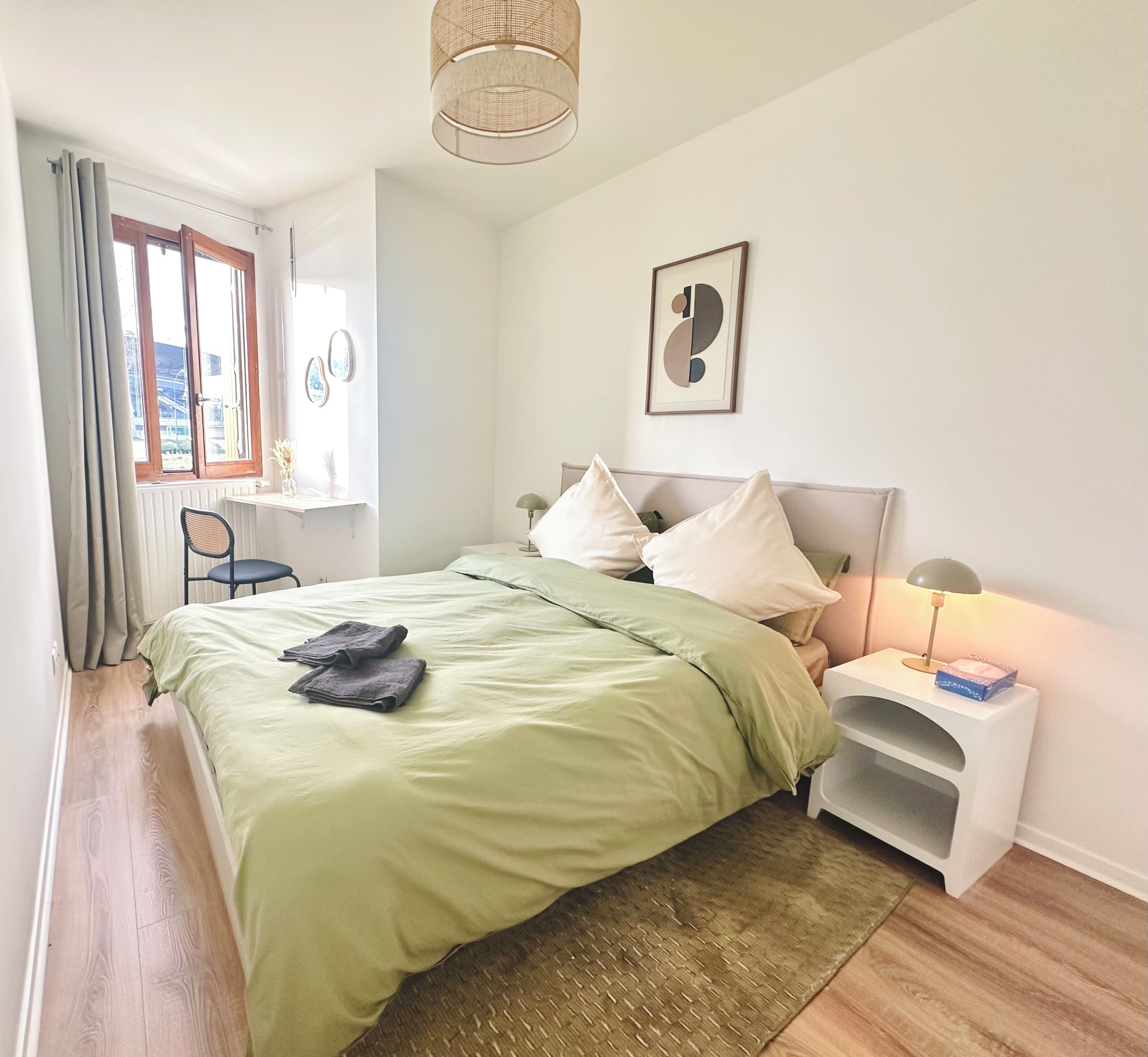 Strykejern/-brett, wi-fi (inkludert), sengetøy og rullestolvennlig