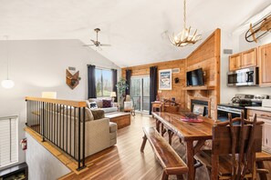 Condo, 1 Bedroom | Living area - Seven Springs Sunridge 1 Br Condo, Ski-in/out 1 Bedroom Condo (Champion)