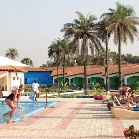 Interior entrance. Sand Beach Holiday Resort