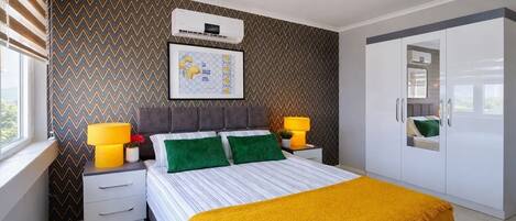 1 bedroom, iron/ironing board, free WiFi, bed sheets