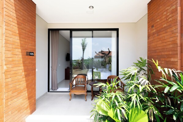 Mặt tiền nơi lưu trú