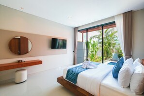 One Bedroom Suite Pool Villa | Desk, free WiFi, bed sheets - Three Brothers Villas and Suite Munggu (Munggu)