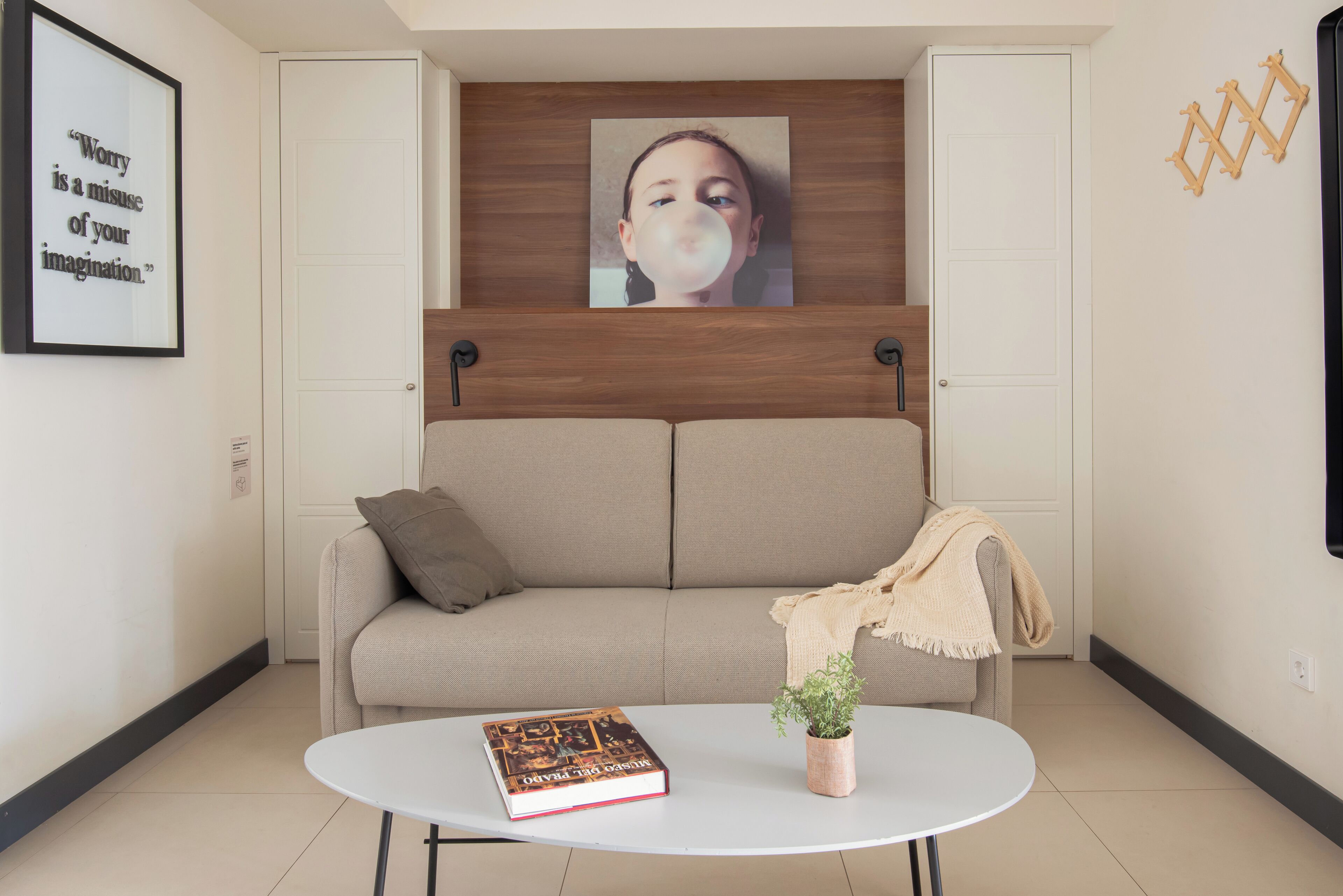 Deluxe Apartment, 1 Bedroom | Living area