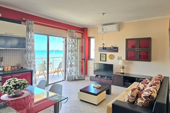 家庭公寓, 1 間臥室, 露台, 向海 (Dream View Apartment Durres 119) | 客房景觀