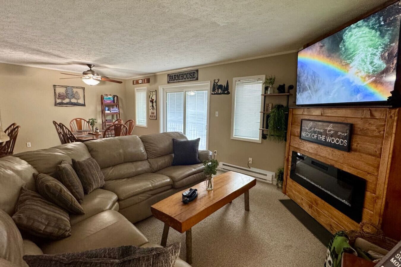 Living room area.