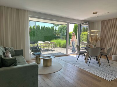 Premium apartment WIESENZEIT, 2 entrances, 2 terraces & plenty of space to breathe deeply