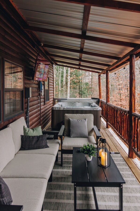 مغطس سبا خارجي