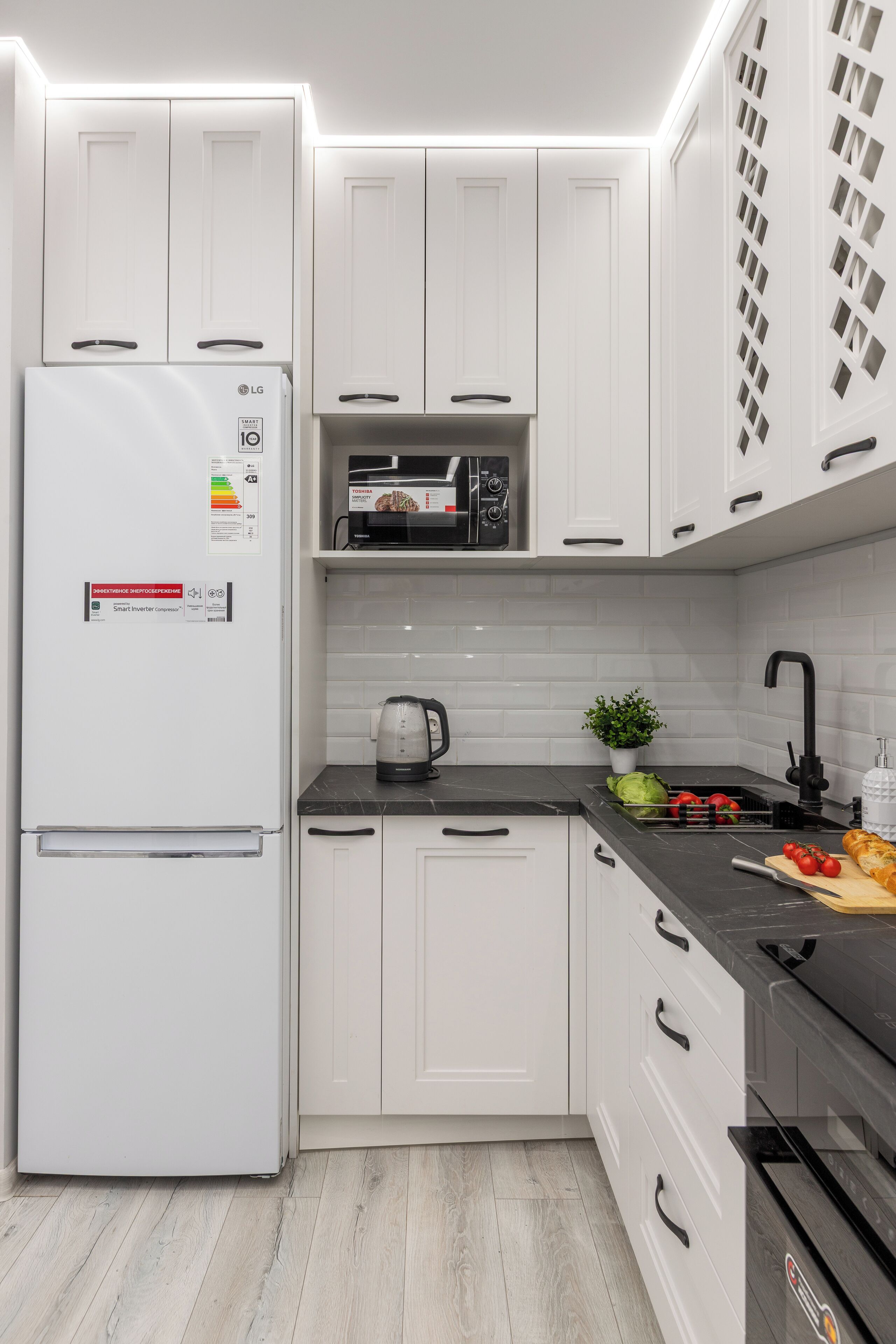 Leilighet – classic, byutsikt | Eget kjøkken | Kjøleskap, mikrobølgeovn, ovn og vannkoker