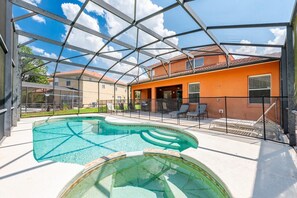 Pool - Spacious 5-BR Home w/ Pool, Spa & Conservation Views (Davenport)