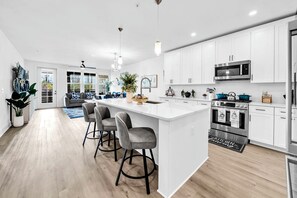 Fridge, microwave, oven, stovetop - The Grove Juniper 223 - 2 Bedrooms - Lazy River - Seascape Resort (Miramar Beach)