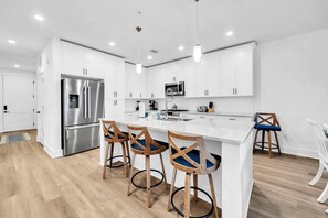 Fridge, microwave, oven, stovetop - The Grove Juniper 225 - 2 Bedrooms - Lazy River - Seascape Resort (Miramar Beach)